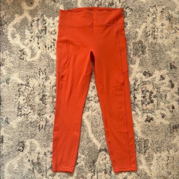 Lululemon Invigorate High-Rise Tight 25" in Brick - Picture 1 of 10